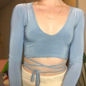 Slinky Tie Crop